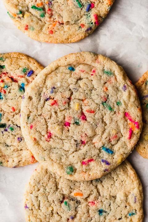 Vegan Birthday Cake Cookie