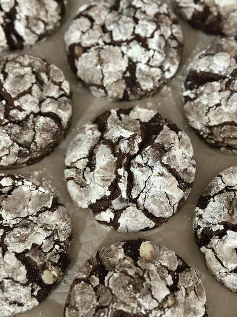 Hot Cocoa Crinkle Cookie (6 Pack & 12 Pack)